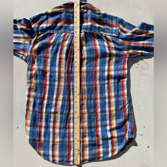 Denim & Supply Ralph Lauren Multicolor Plaid Casual Button Down Shirt - Picture 12 of 13